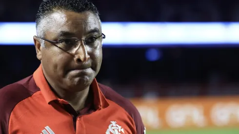 Roger Machado técnico do Internacional durante partida contra o Sao Paulo no estadio Morumbi pelo campeonato Brasileiro A 2024.  
