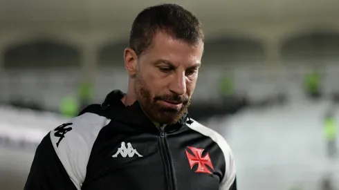 Pedrinho presidente do Vasco durante partida contra o Bragantino no estádio São Januário pelo campeonato Brasileiro A 2024. Foto: Thiago Ribeiro/AGIF
