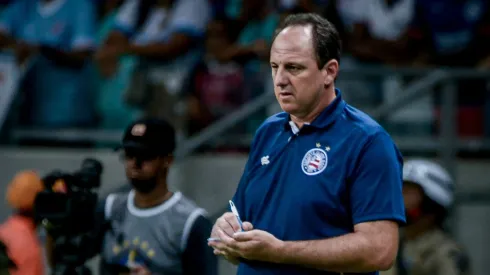 Rogério Ceni técnico do Bahia durante partida contra o Flamengo no estádio Arena Fonte Nova pelo campeonato Brasileiro A 2024. Foto: Jhony Pinho/AGIF
