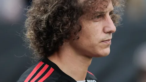 BOGOTA, COLOMBIA – APRIL 2: David Luis of Flamengo looks on during a match between Millonarios F.C  and Flamengo as part of Copa CONMEBOL Libertadores 2024 at Estadio El Campin on April 2, 2024 in Bogota, Colombia. (Photo by Andres Rot/Getty Images)
