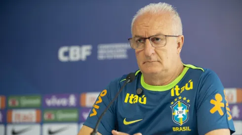 Dorival Júnior, técnico da Selecao Brasileira, em coletiva de imprensa.
