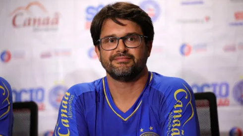 Bellintani quando ainda era presidente do Bahia. Foto: Divulgação/EC Bahia