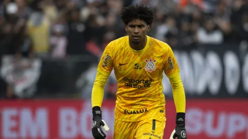 Hugo, jogador do Corinthians durante partida contra o Flamengo  (Foto: Anderson Romao/AGIF)
