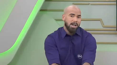Pedrosa durante o SBT Sports. Foto: Reprodução canal do Pedrosa