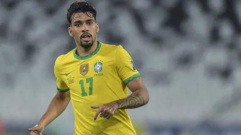 Lucas Paqueta jogador do Brasil durante partida contra o Chile no estadio Engenhao pelo campeonato Copa America 2021. Foto: Thiago Ribeiro/AGIF
