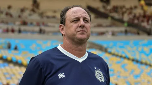 Rogério Ceni, técnico do Bahia, durante partida contra o Flamengo, pelo Brasileirão Betano de 2023.
