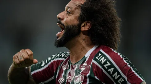 Marcelo durante confronto contra o Cruzeiro no Brasileirão 2024.
