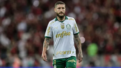 Zé Rafael, jogador do Palmeiras, durante partida contra o Flamengo (Foto: Thiago Ribeiro/AGIF)
