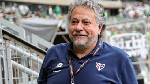 MG – BELO HORIZONTE – 04/02/2024 – SUPERCOPA 2024, PALMEIRAS X SAO PAULO – Julio Casares Presidente do Sao Paulo durante partida contra o Palmeiras no estadio Mineirao pelo campeonato Supercopa 2024. Foto: Gilson Lobo/AGIF
