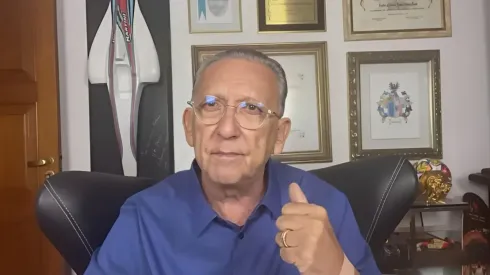 Galvão Bueno em vídeo publicado em seu canal no Youtube. Foto: Reprodução Canal GB