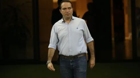 Marcelo Paz antes de partida contra o Sport no Campeonato Pernambucano de 2024.
