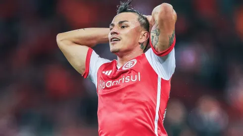 Bernabei durante confronto contra o Cuiabá no Brasileirão 2024.