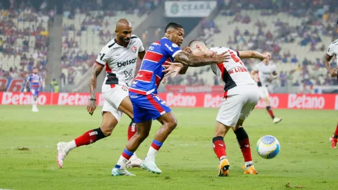 Marinho durante Fortaleza x Vitória, pelo Brasileirão Série A 2024 – Foto: Baggio Rodrigues/AGIF
