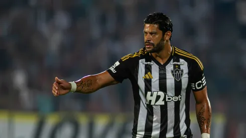 Hulk jogador do Atlético-MG durante partida contra o Tombense no estádio Arena do Jacaré pelo campeonato Mineiro 2025. Foto: Alessandra Torres/AGIF
