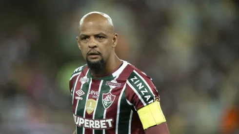 Felipe Melo jogador do Fluminense durante partida contra o Sampaio Corrêa no estádio Maracanã pelo campeonato Copa Do B