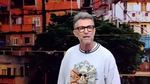 Neto durante apresentação do programa Os Dons da Bola. Foto: Reprodução Os Donos da Bola