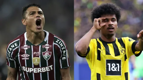 Fluminense x Borussia Dortmund se enfrentam no Mundial de Clubes. Foto: AGIF e GETTY IMAGES