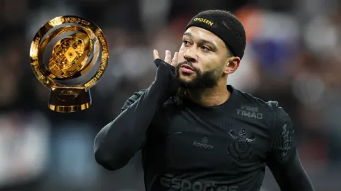 Memphis Depay, jogador do Corinthians. (Photo by Alexandre Schneider/Getty Images)