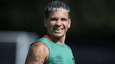 Soteldo em treino do Fluminense. Foto: Marcelo Gonçalves/Fluminense