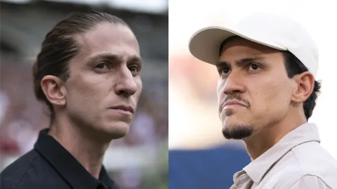 Filipe Luís e Pedro protagonizam clima quente interno no Flamengo. Foto: AGIF