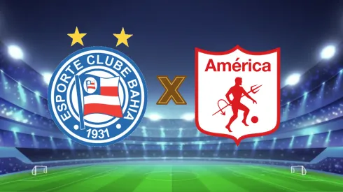 Bahia x América de Cali se enfrentam pela Copa Sul-Americana