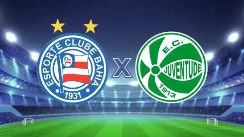 Bahia x Juventude se enfrentam pelo Brasileirão