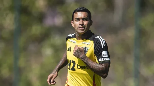 Dudu está liberado para Flamengo x Atlético-MG – Foto: Pedro Souza/CAM.