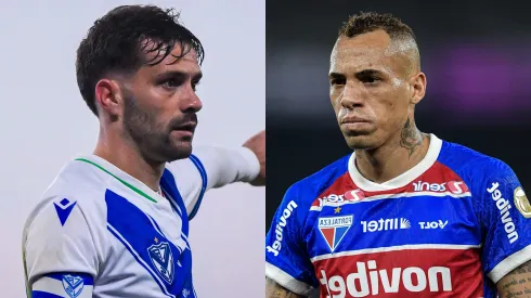 Vélez Sarsfield x Fortaleza se enfrentam pela Copa Libertadores. Foto: Getty Images e AGIF