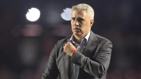 Hernan Crespo técnico do São Paulo durante partida contra o Botafogo no estádio Morumbi pelo campeonato Brasileiro A 2025. Foto: Alan Morici/AGIF
