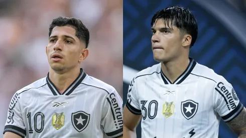 Davide Ancelotti atualiza situação de Savarino e Joaquin Corrêa no Botafogo (Imagem: Thiago Ribeiro/AGIF/ Baggio Rodrigues/AGIF)