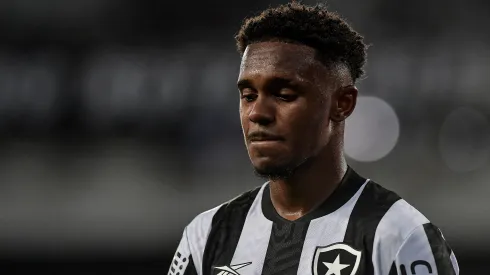 Jeffinho durante confronto contra a Portuguesa-RJ no Campeonato Carioca de 2024.