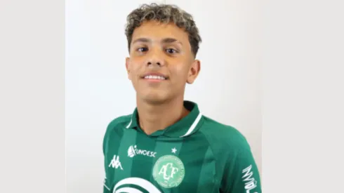 Jean Lucas, jóia da base da Chapecoense. Foto: Divulgação Chapecoense