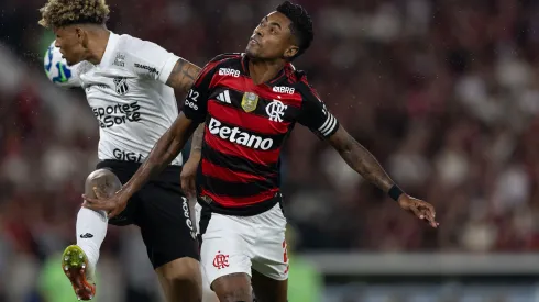 Bruno Henrique jogador do Flamengo durante partida contra o Ceara no estadio Maracana pelo campeonato Brasileiro A 2025. Foto: Andre Mourao/AGIF