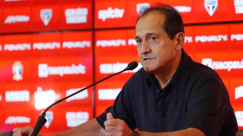 TREINO DO SAO PAULO – Muricy Ramalho durante despedida do Sao Paulo no CT da Barra Funda. Foto Marcello Zambrana/AGIF