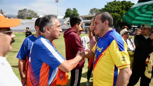 El encuentro se llevó a cabo entre leyendas azulcremas y magistrados del CONATRIB
