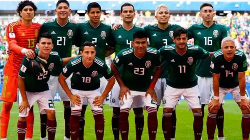 Selección Mexicana en el Mundial de Rusia 2018.
