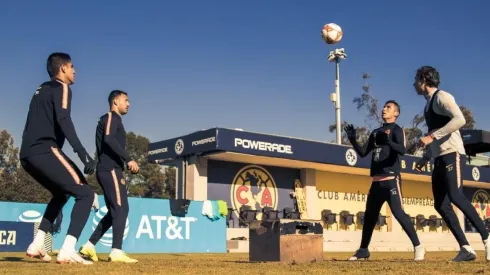 América sigue trabajando pensando en su partido ante Veracruz.
