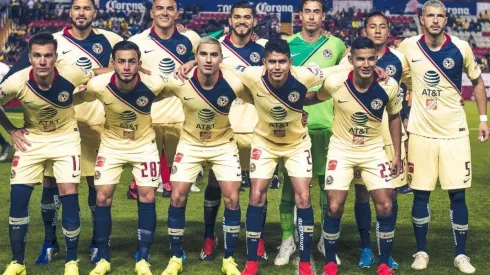 El 11 inicial de América ante Necaxa.
