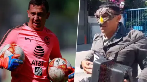 La banda "Caballero Águila Real" le canta serenatas al América en Coapa