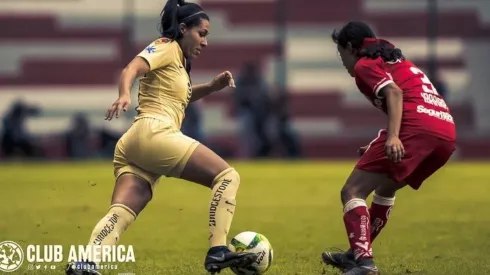 América Femenil igualó 1-1 ante Toluca en el Estadio Nemesio Díez
