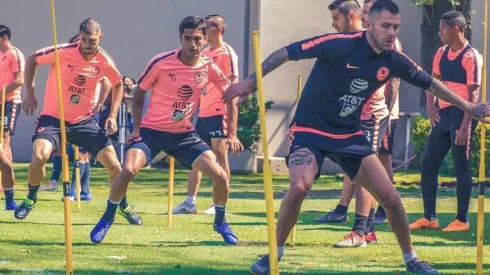 América retomó los entrenamientos en Coapa.
