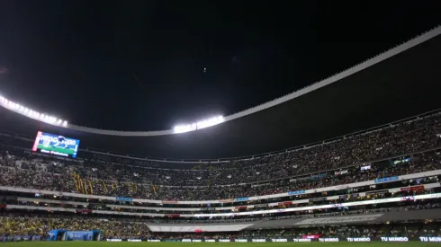 La entrada del Estadio Azteca en el Clásico de Copa