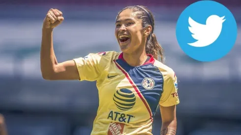 América Femenil celebrando el triunfo sobre Tijuana.
