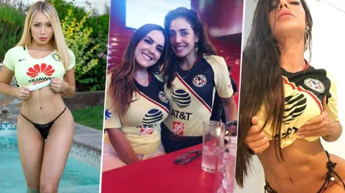 Las musas del América festejaron la Copa MX