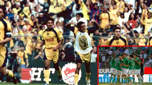 Jugadores del América campeón en el Apertura 2002.
