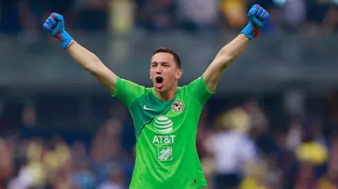 Agustín Marchesín celebrando con América.
