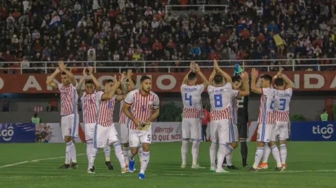 Bruno Valdez con la Selección Paraguaya.
