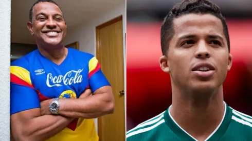 Carlos "Negro" Santos y Giovani dos Santos.
