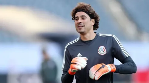 Guillermo Ochoa en la Selección Mexicana.
