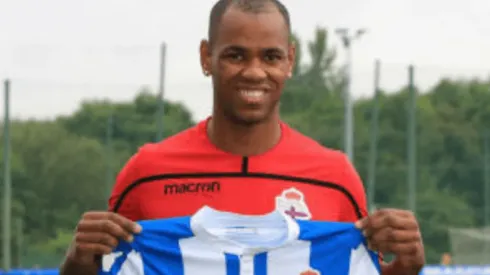 Diego Rolán en el Deportivo La Coruña.
